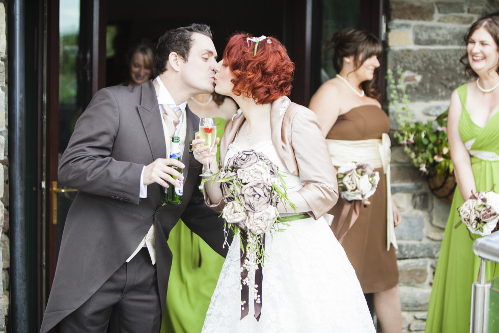 Vicki & Owain wedding Canada Lake Lodge-46