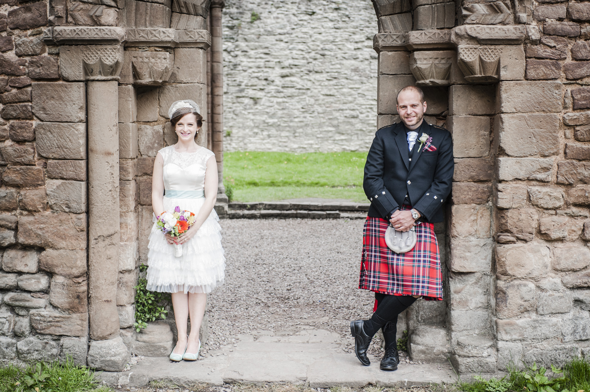 Gemma & James wedding Ludlow Castle Shropshire-40