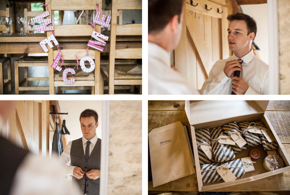 Emma & Jake Cripps Barn Cotswolds Wedding collage 4