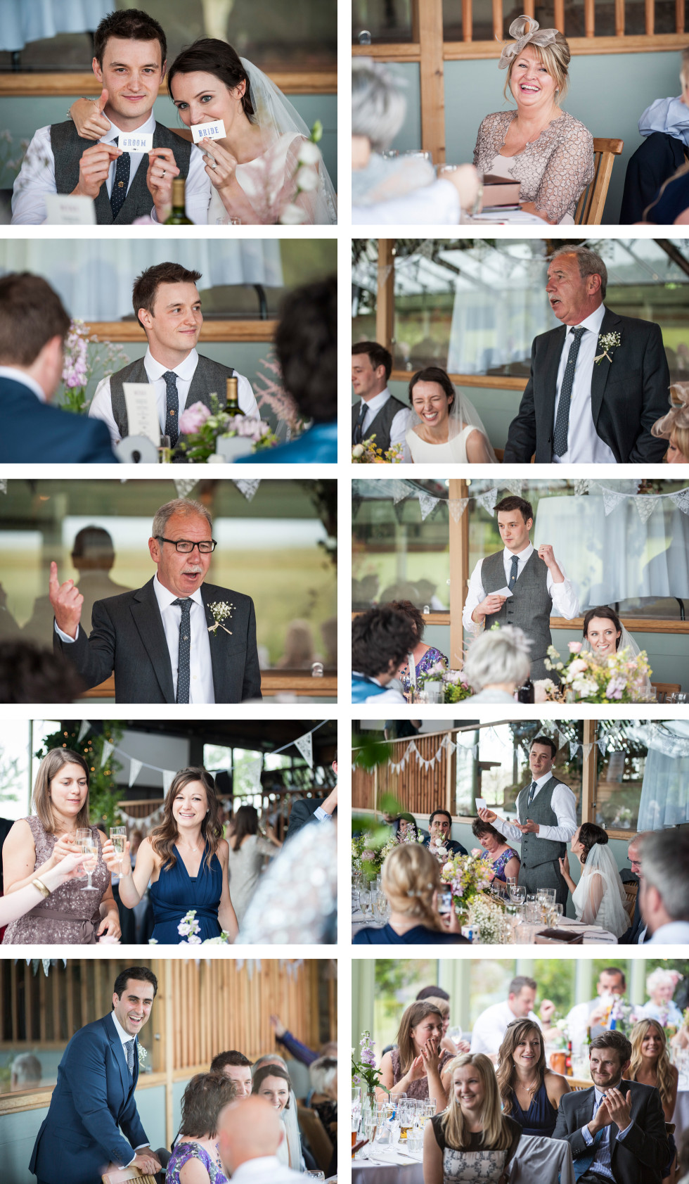 Emma & Jake Cripps Barn Cotswolds wedding collage 2