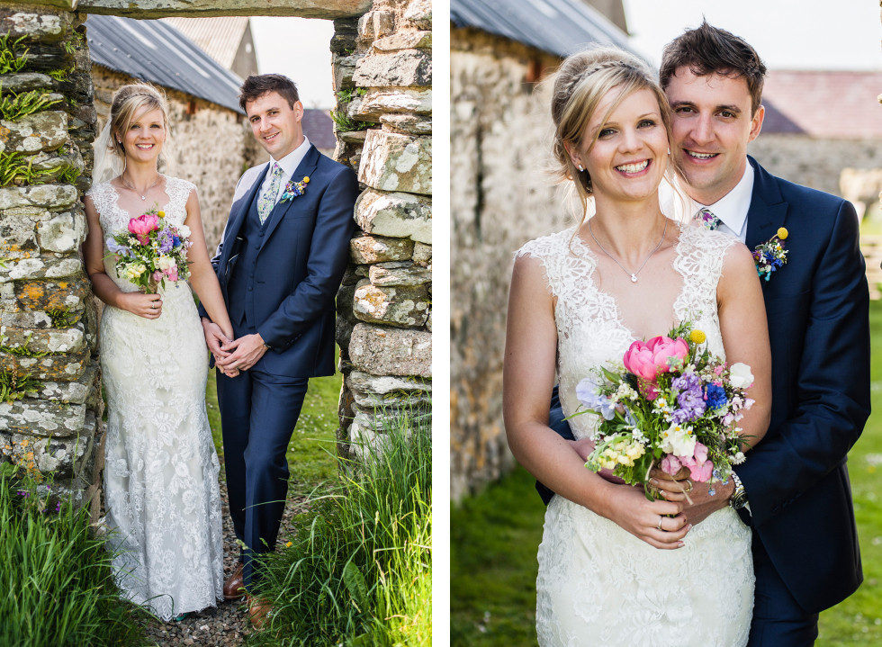 Kirsty & Adrian celtic camping tipi wedding duo 22